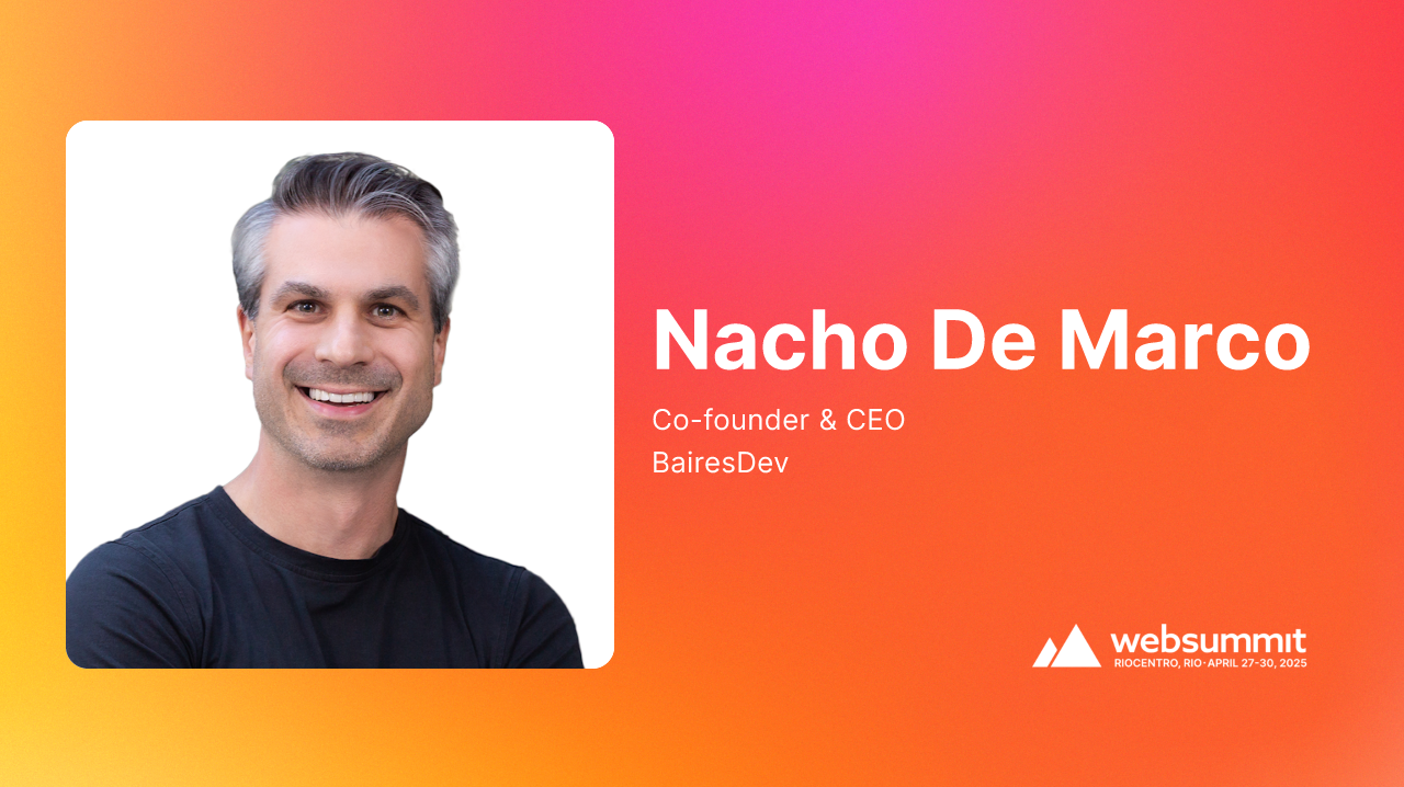 Nacho De Marco | Web Summit Rio