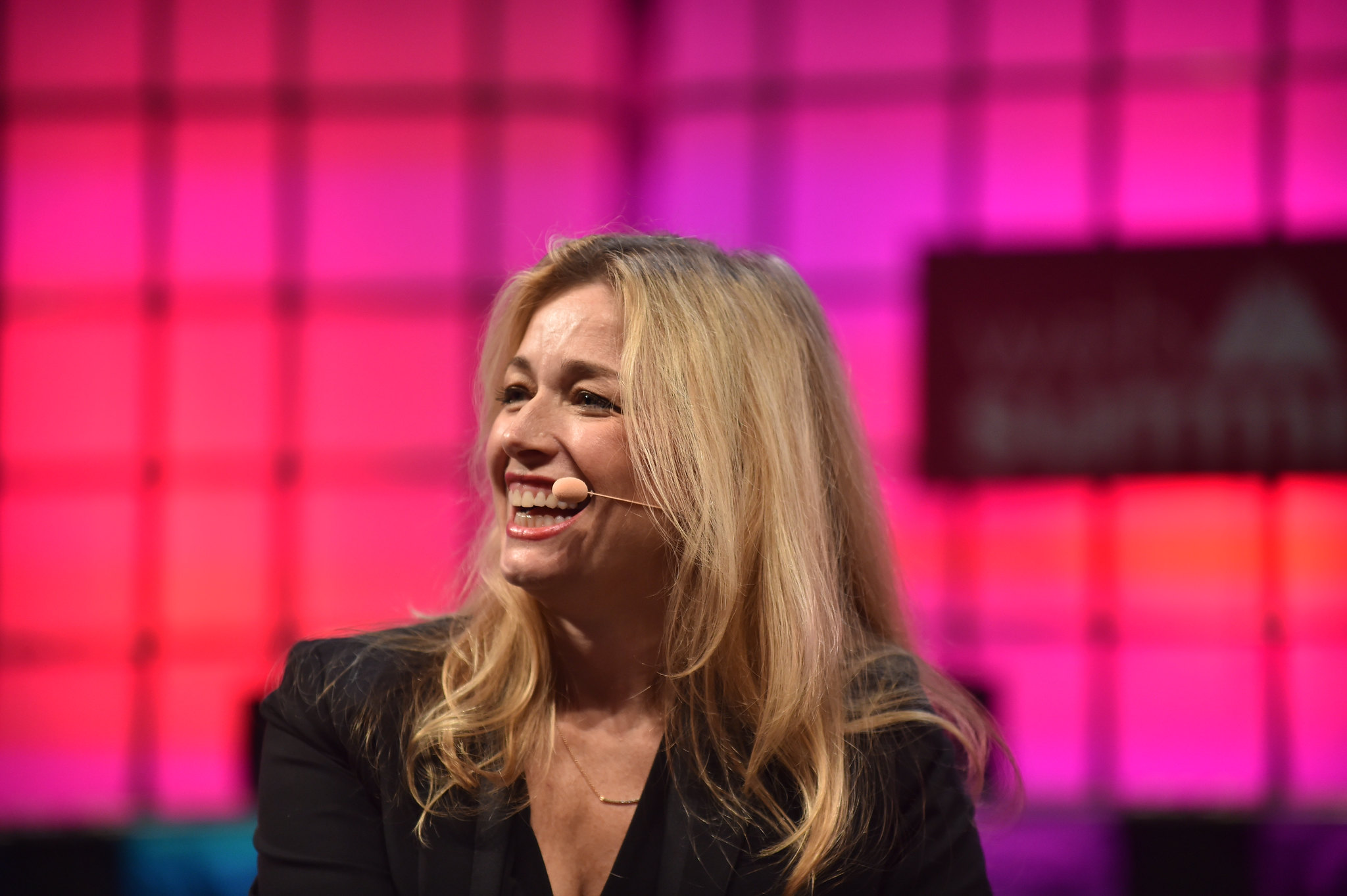 Christine Herron, Mentor, StartX, on Centre Stage during day two of Web Summit
