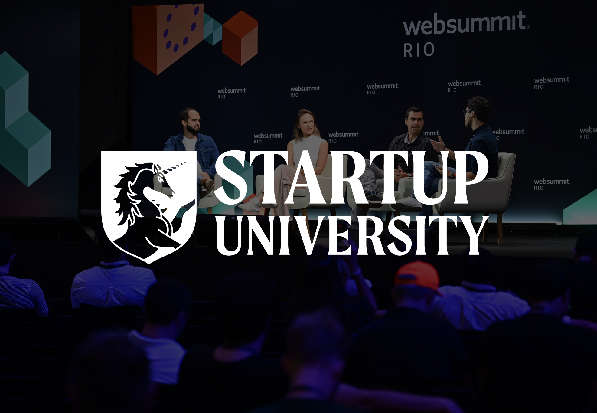 Startup university track at web summit rio