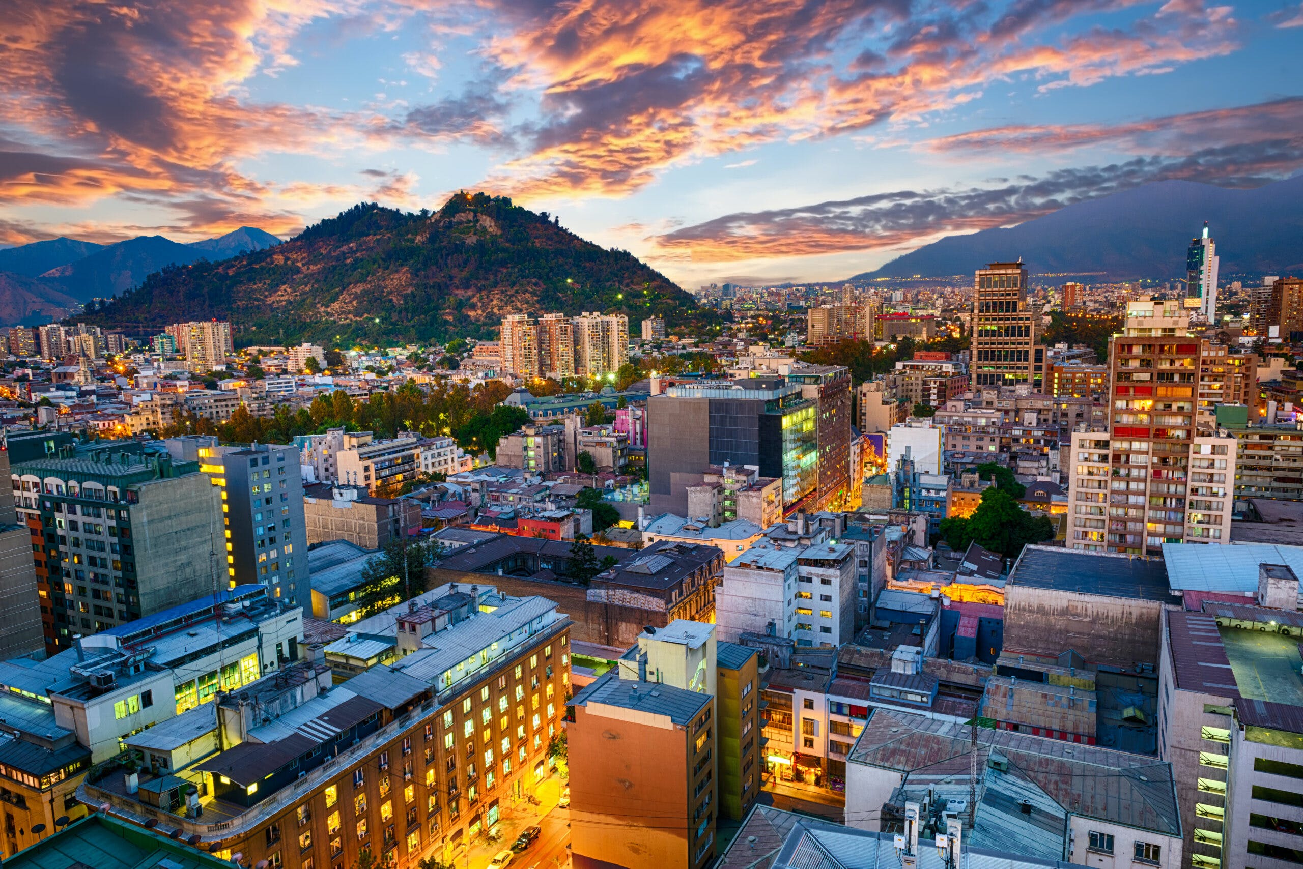 Image of a city in the Latin American investment economy