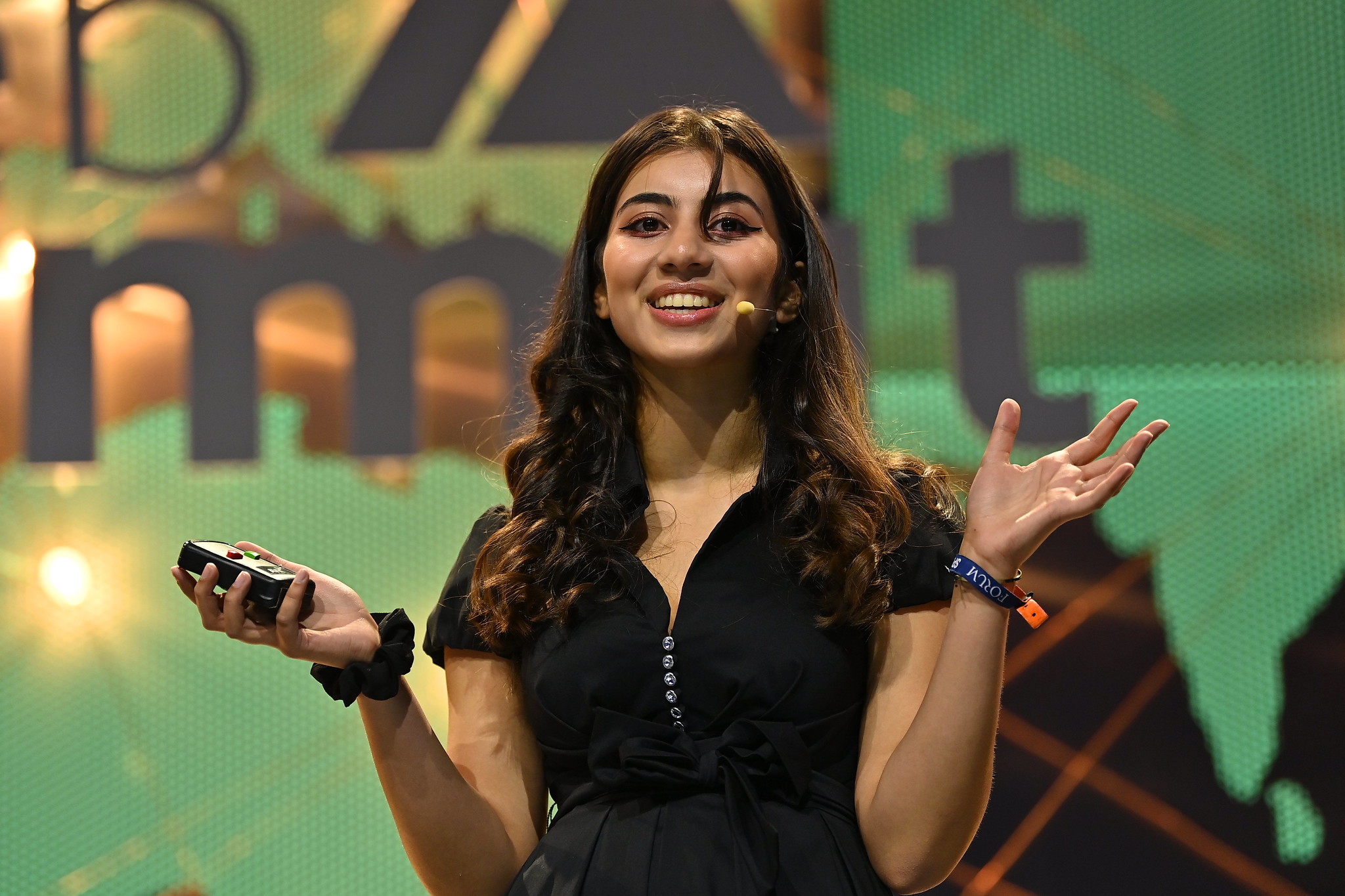 aira Mehta, Student Innovator, The Knowledge Society, on planet:tech Stage
