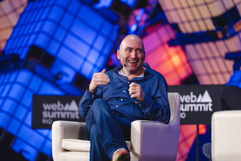 George Arison, CEO, Grindr on Center Stage at Web Summit Rio