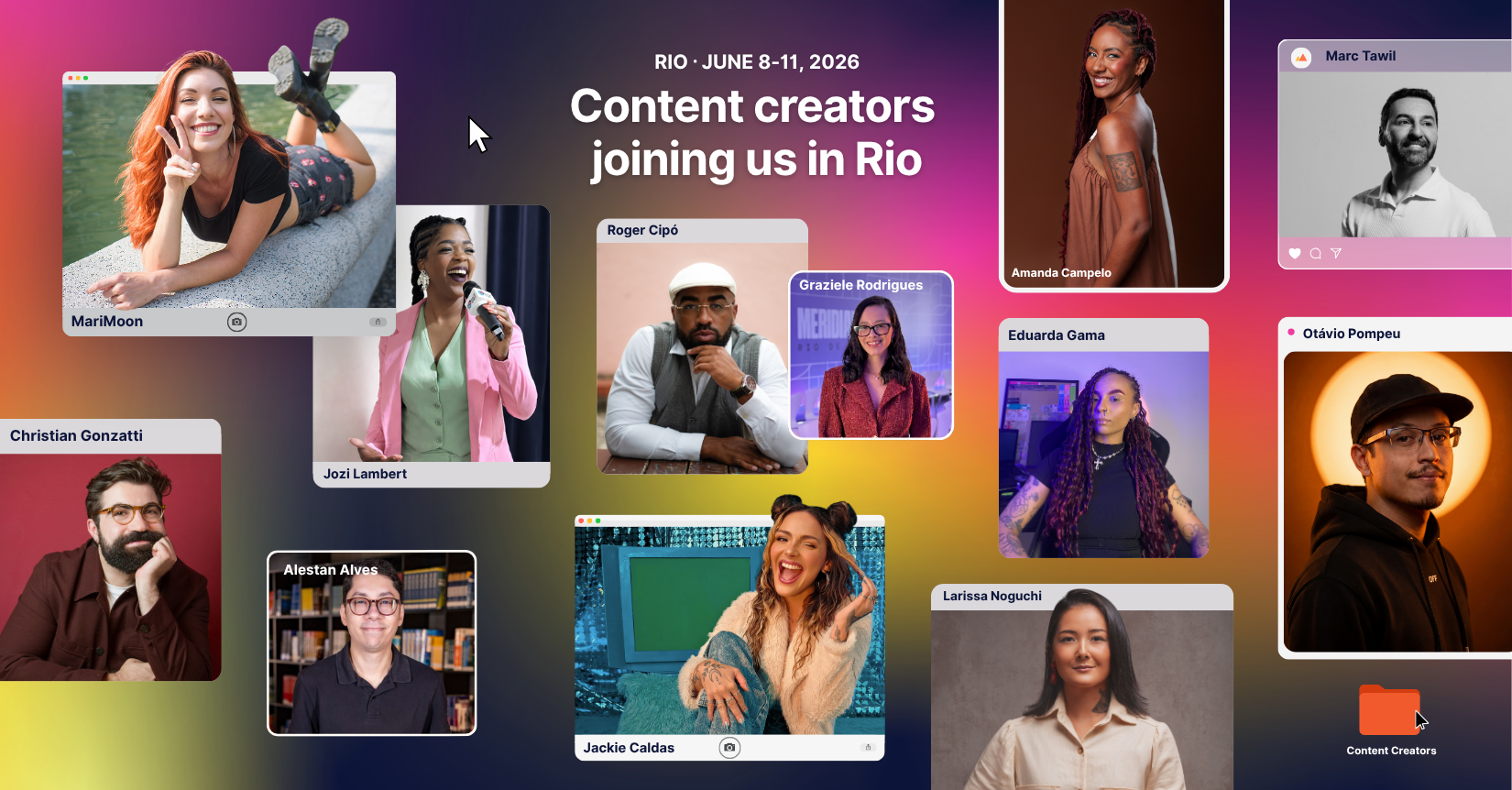 Web Summit Rio 2025 Creator Program lineup