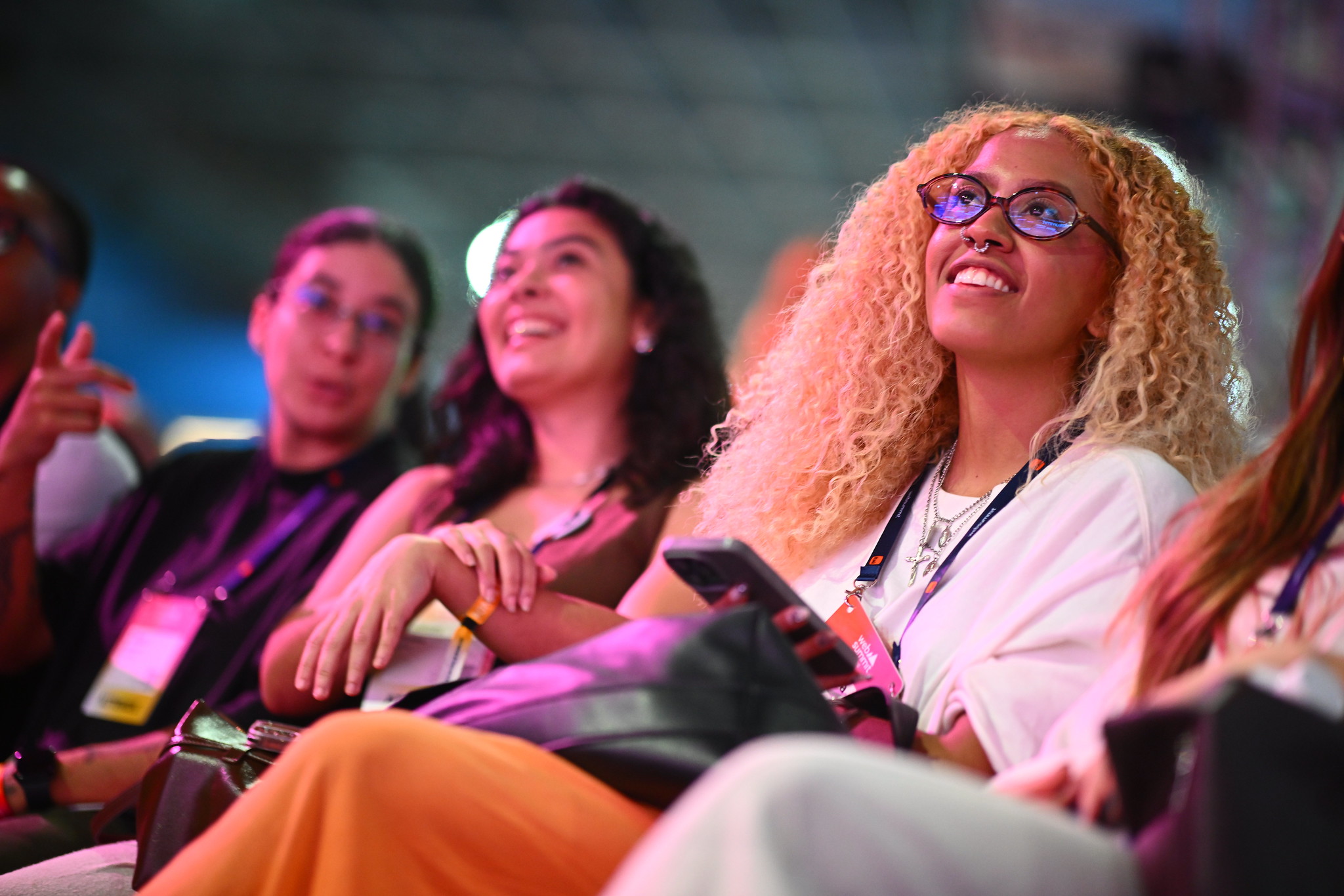 Attendees during day two